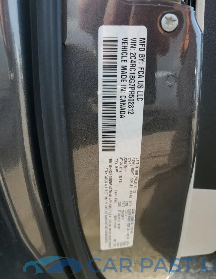 2C4RC1BG7PR502812# 13