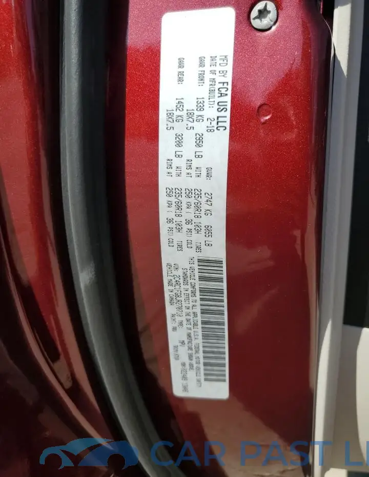 2C4RC1FG8JR270710# 13