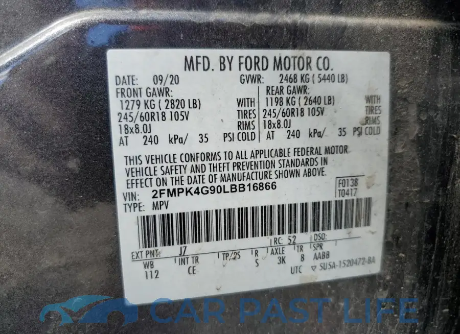 2FMPK4G90LBB16866# 13