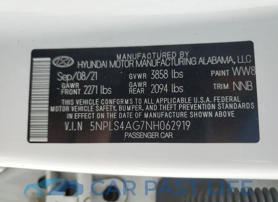5NPLS4AG7NH062919# 12