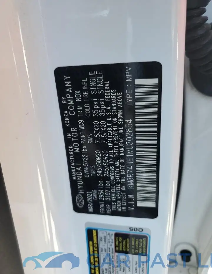KM8R74HE1MU302854# 14
