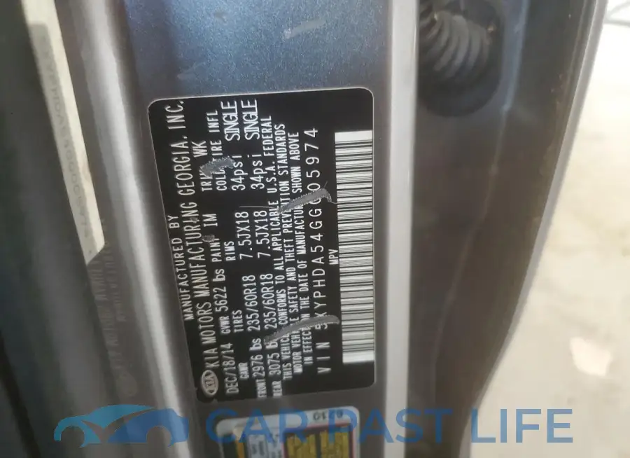 5XYPHDA54GG005974# 13