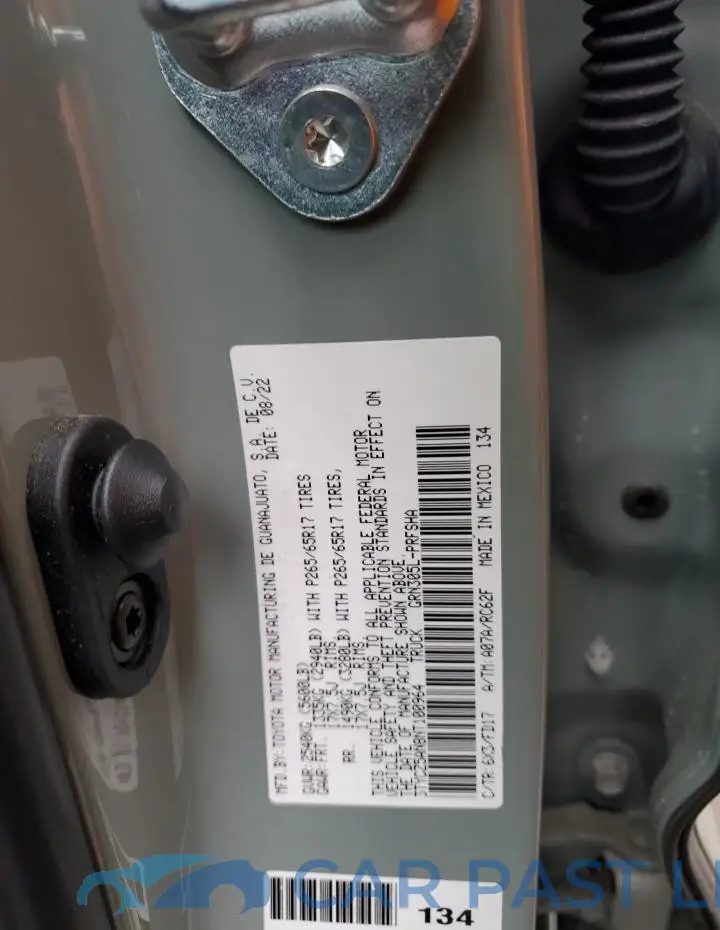 3TYCZ5AN8NT100964# 12