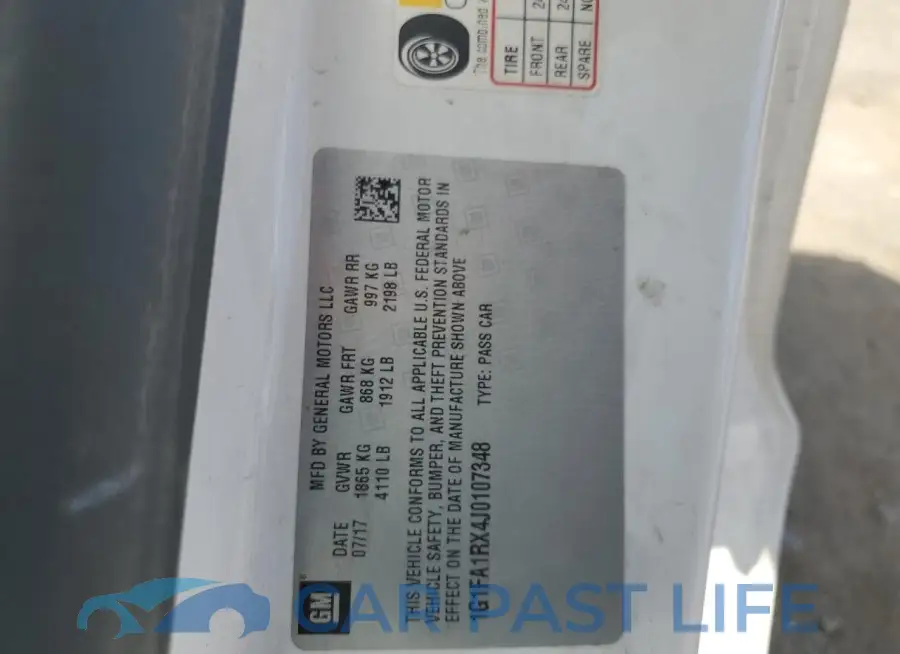 1G1FA1RX4J0107348# 12