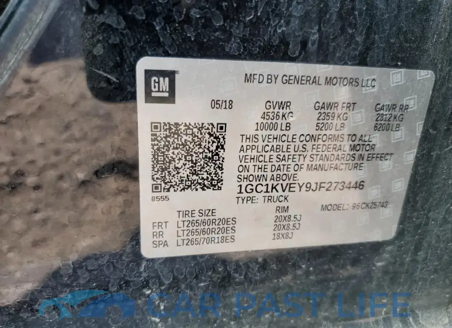 1GC1KVEY9JF273446# 13