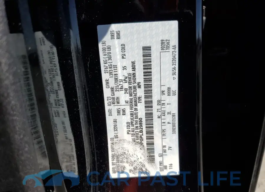 1FMEE5DP0PLB29890# 13