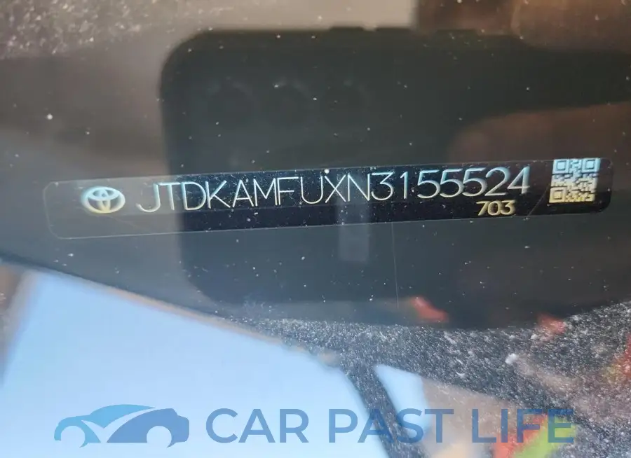 JTDKAMFUXN3155524# 12