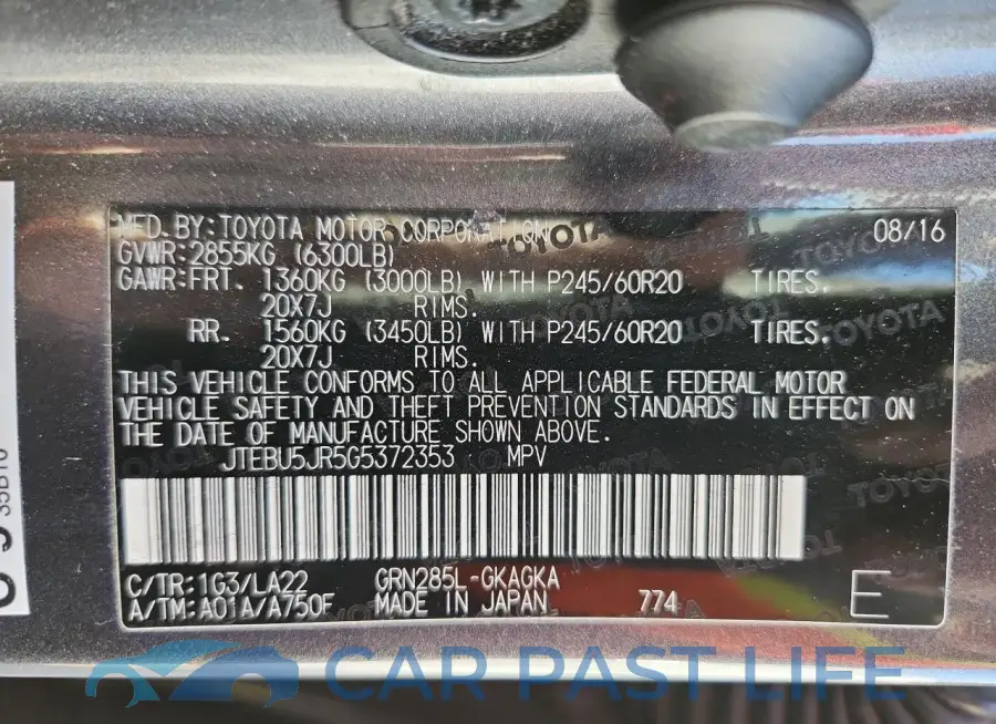 JTEBU5JR5G5372353# 13
