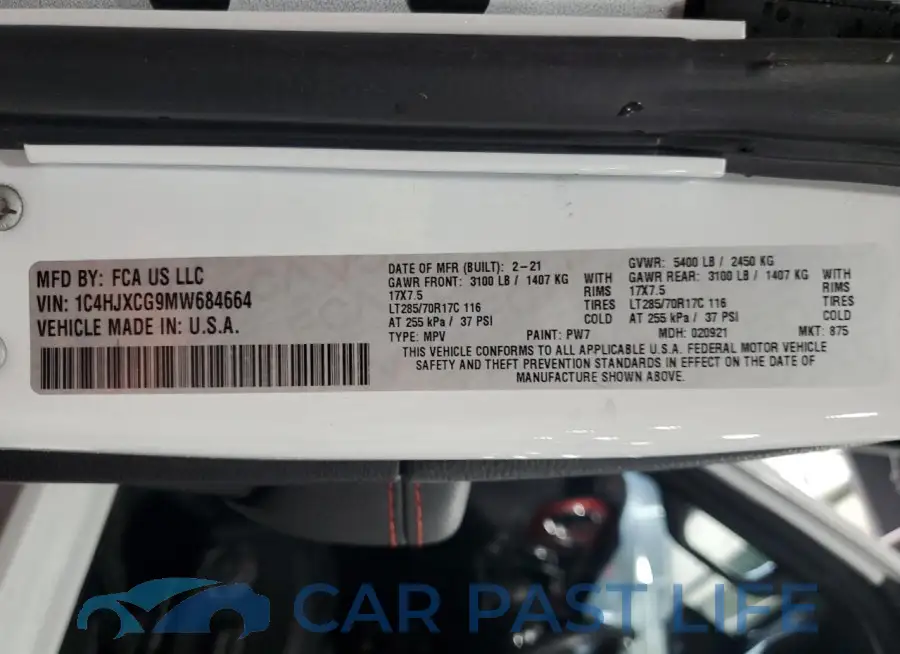1C4HJXCG9MW684664# 14