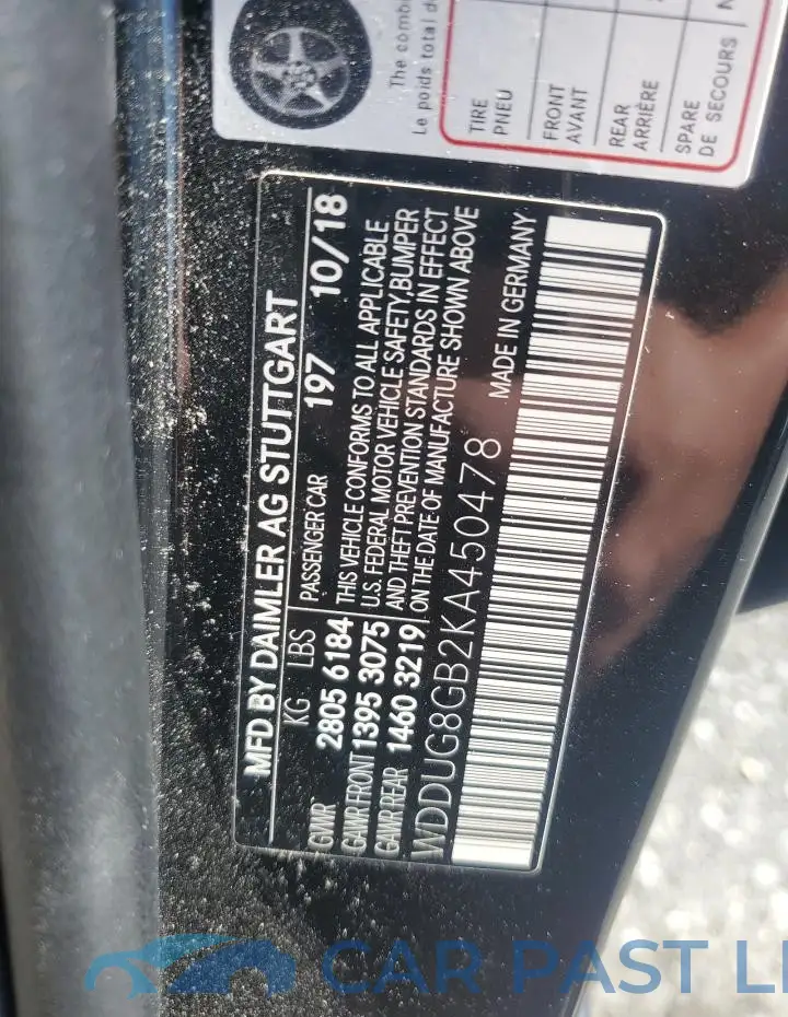 WDDUG8GB2KA450478# 12