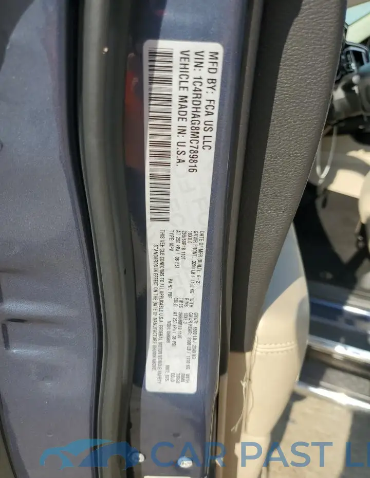 1C4RDHAG8MC789816# 14