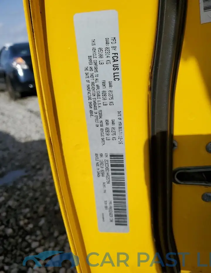2C3CDXBG1HH525794# 12