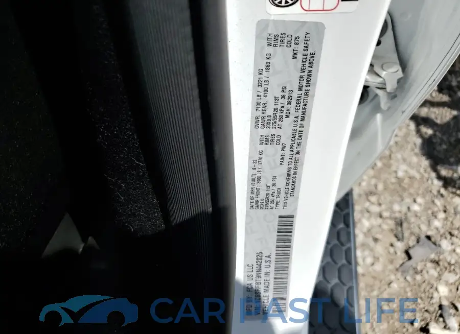 1C6SRFBT9NN442026# 12