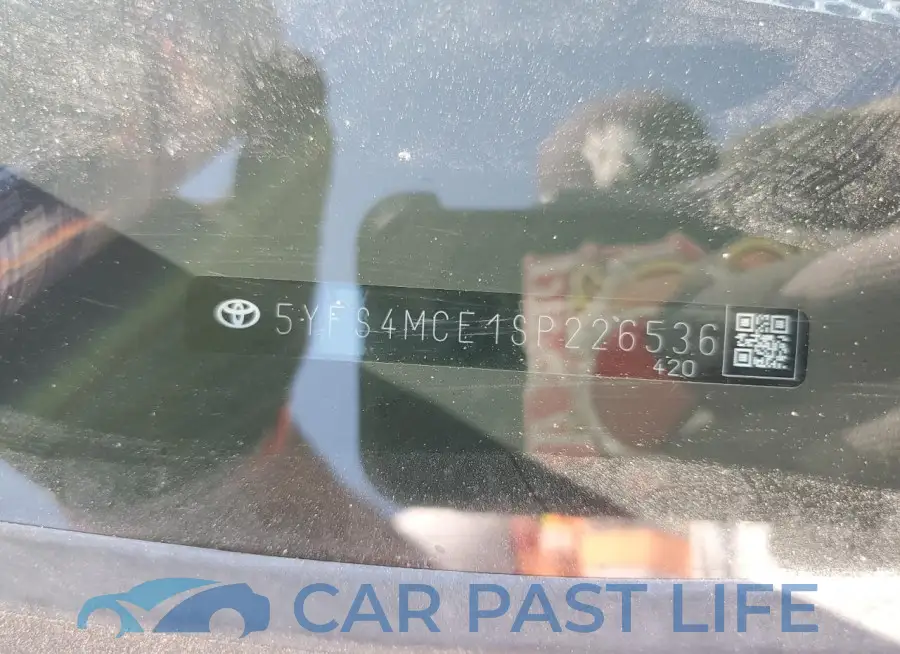 5YFS4MCE1SP226536# 12