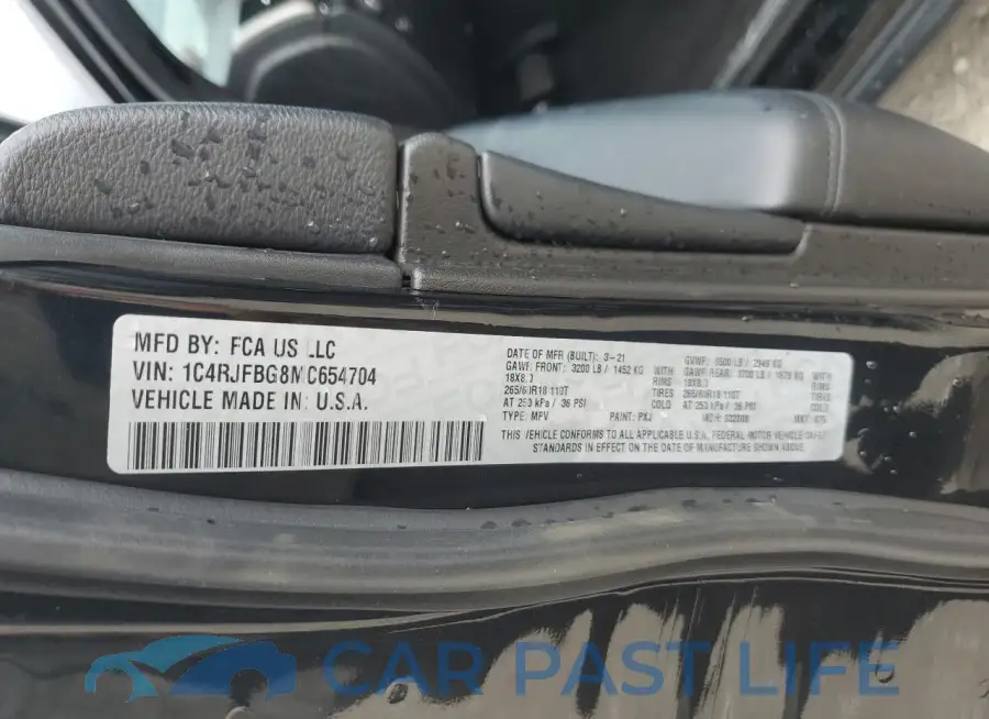 1C4RJFBG8MC654704# 13