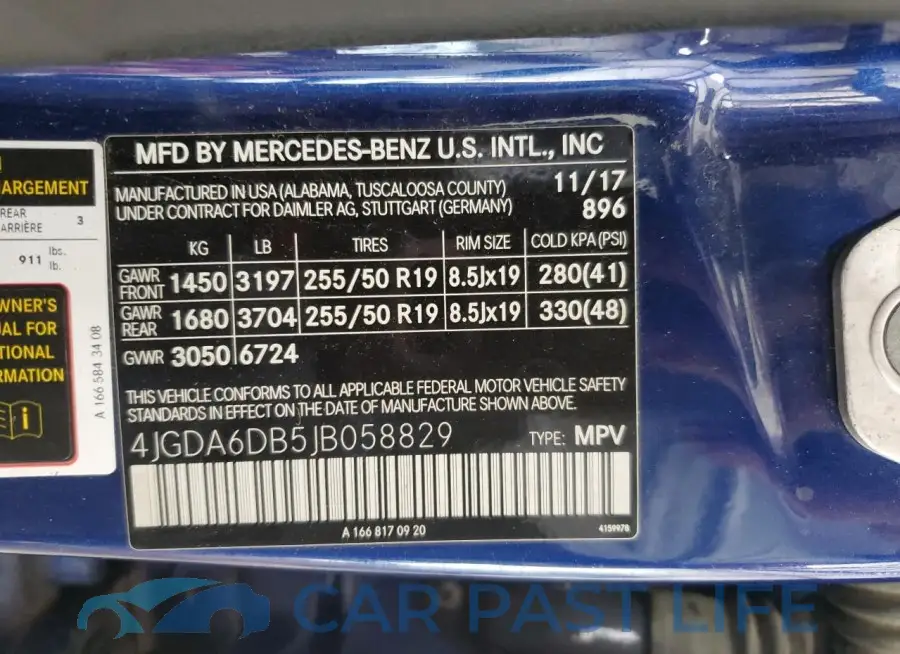 4JGDA6DB5JB058829# 14