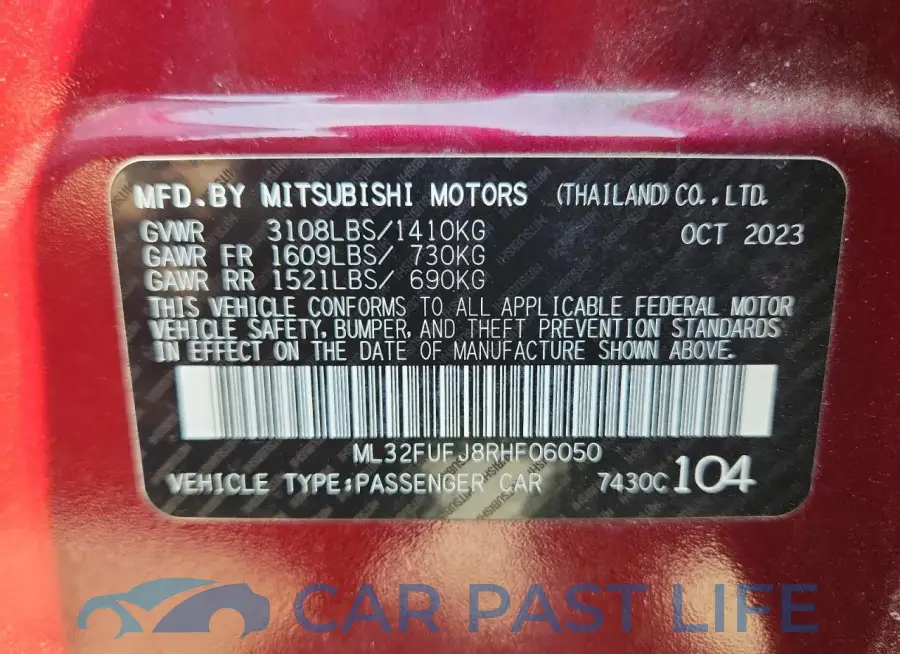 ML32FUFJ8RHF06050# 12