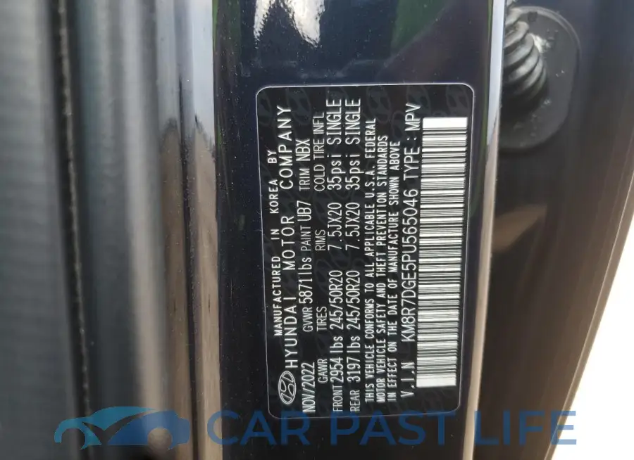 KM8R7DGE5PU565046# 13