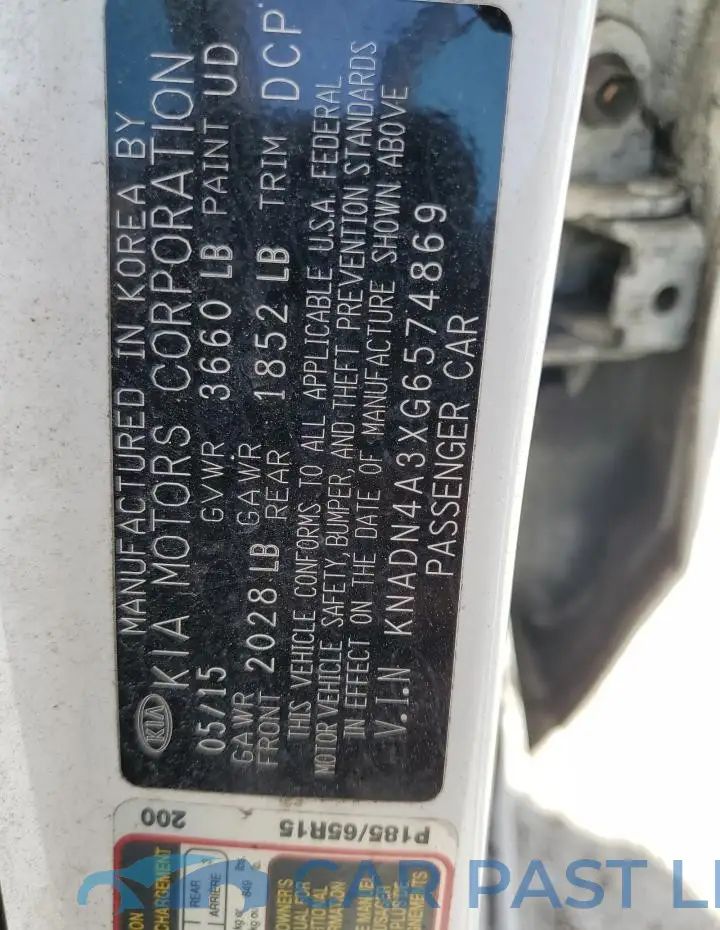 KNADN4A3XG6574869# 12