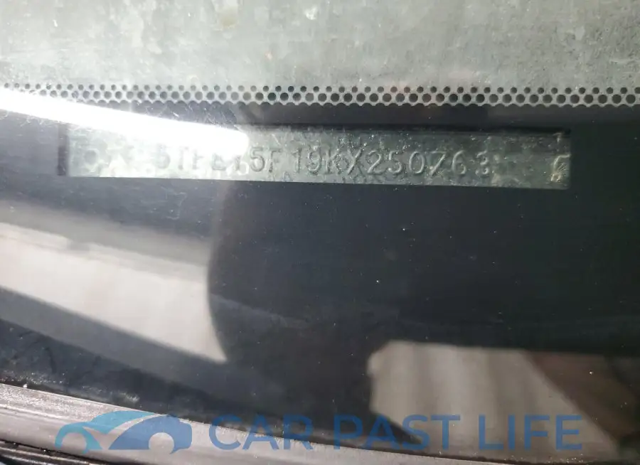 5TFEY5F19KX250763# 12