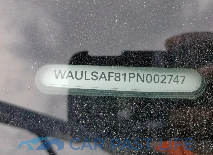 WAULSAF81PN002747# 12