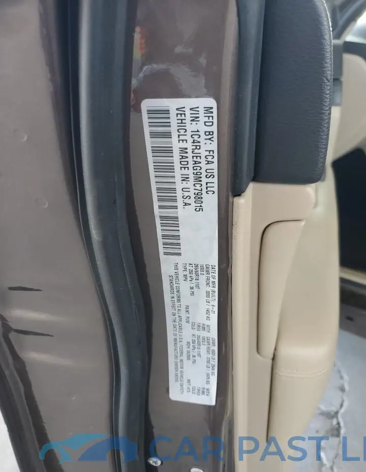 1C4RJEAG9MC798015# 13