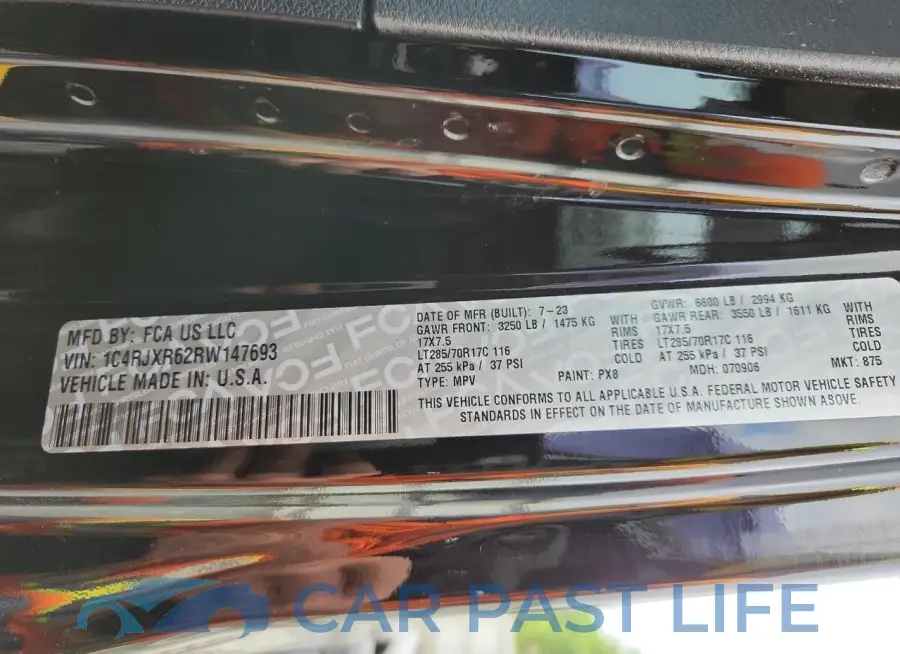 1C4RJXR62RW147693# 13