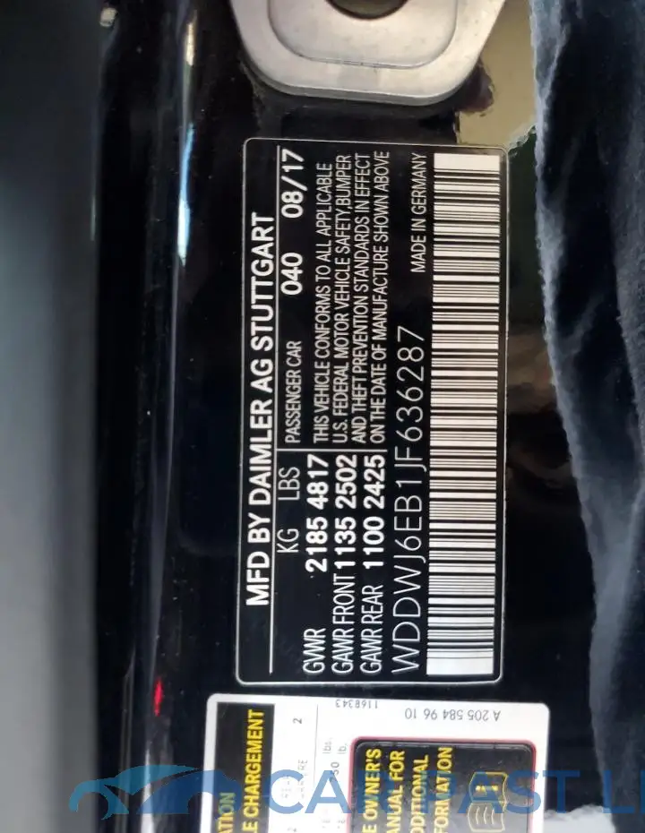 WDDWJ6EB1JF636287# 12