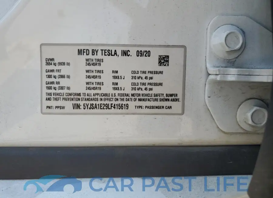 5YJSA1E29LF415619# 13