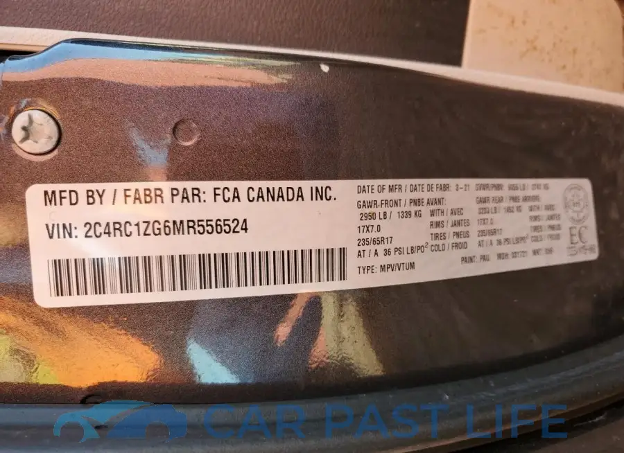 2C4RC1ZG6MR556524# 13