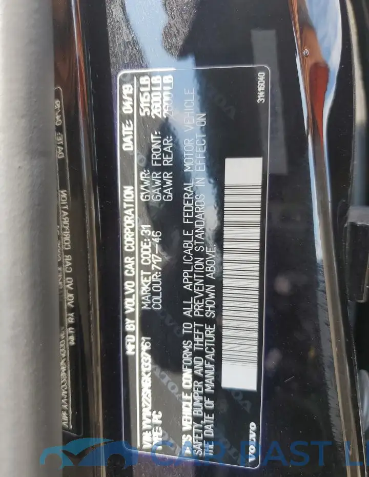 YV1A22SM6K1337161# 13