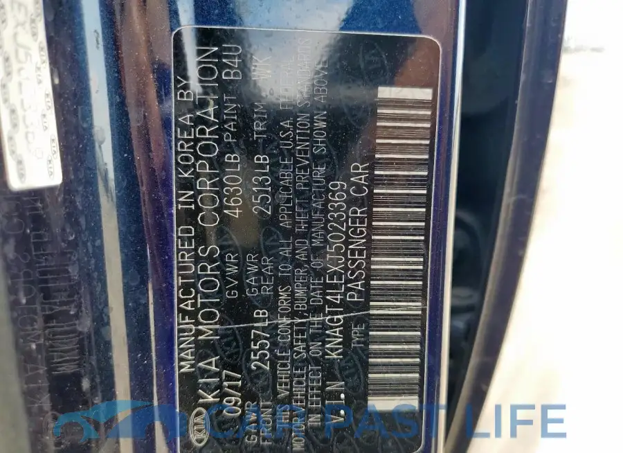 KNAGT4LEXJ5023369# 12