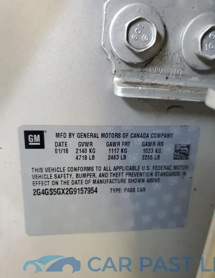 2G4GS5GX2G9157954# 12