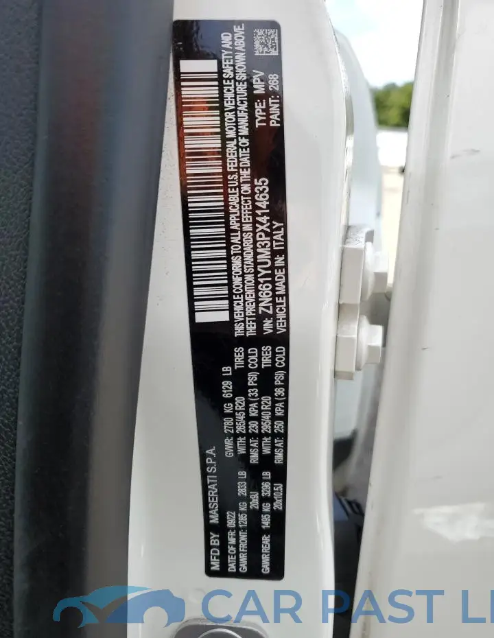 ZN661YUM3PX414635# 14