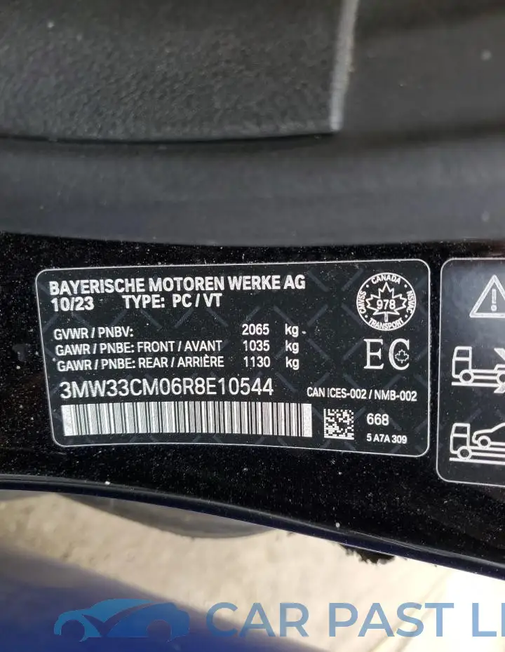 3MW33CM06R8E10544# 12
