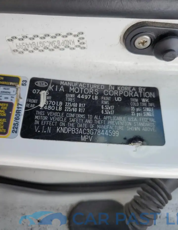 KNDPB3AC3G7844599# 13