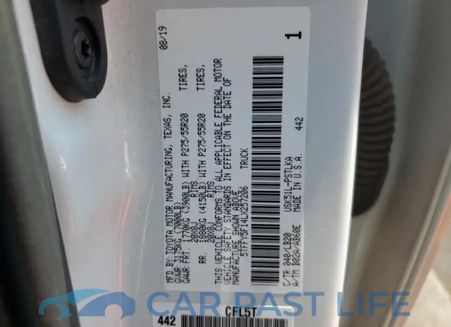 5TFFY5F14LX257206# 13