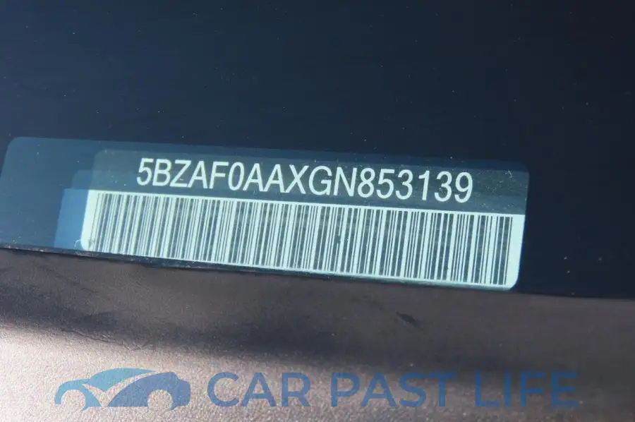 5BZAF0AAXGN853139# 10