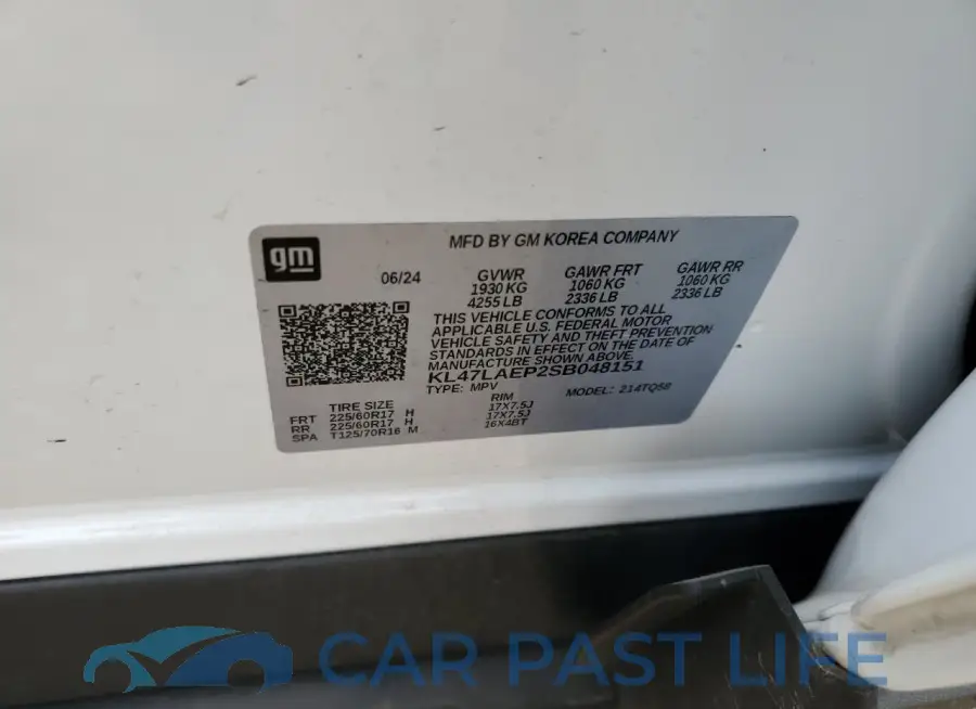 KL47LAEP2SB048151# 13