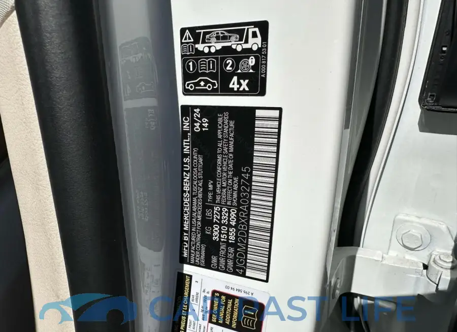 4JGDM2DBXRA032745# 10