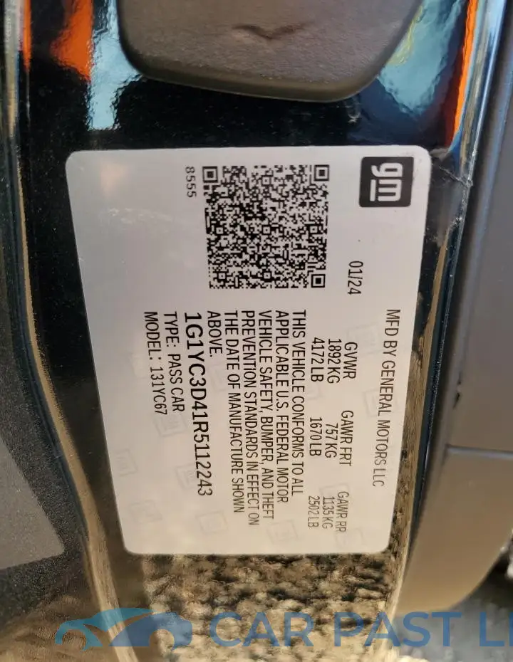 1G1YC3D41R5112243# 13
