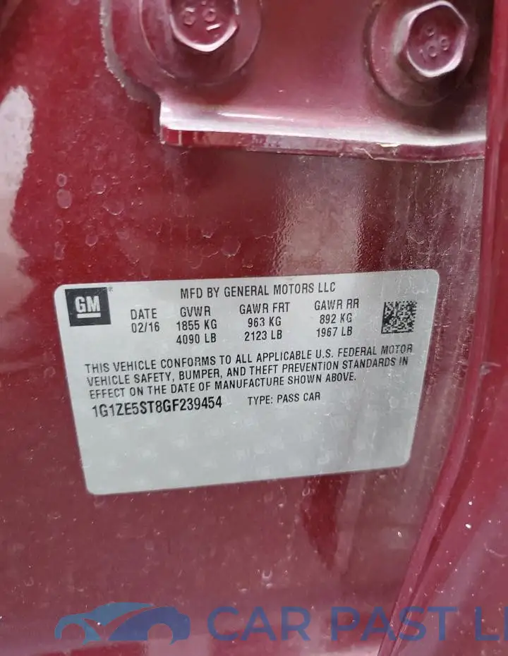 1G1ZE5ST8GF239454# 12