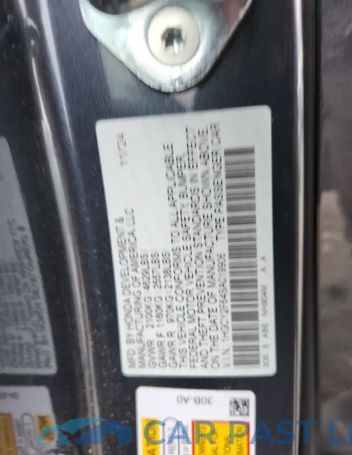 1HGCY2F64SA019906# 13