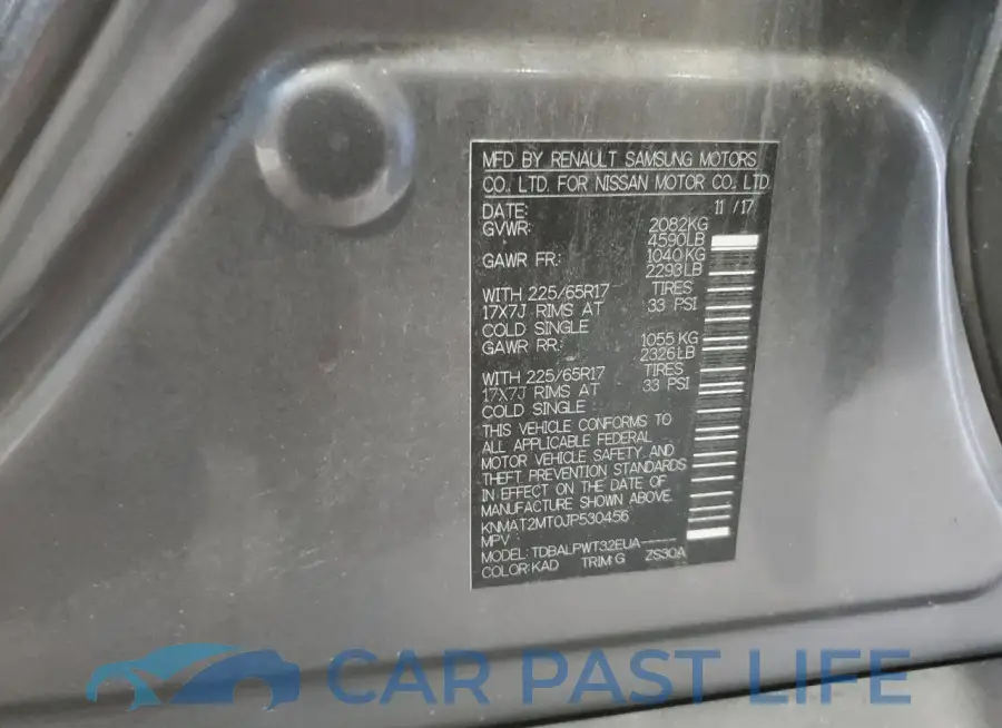 KNMAT2MT0JP530456# 13