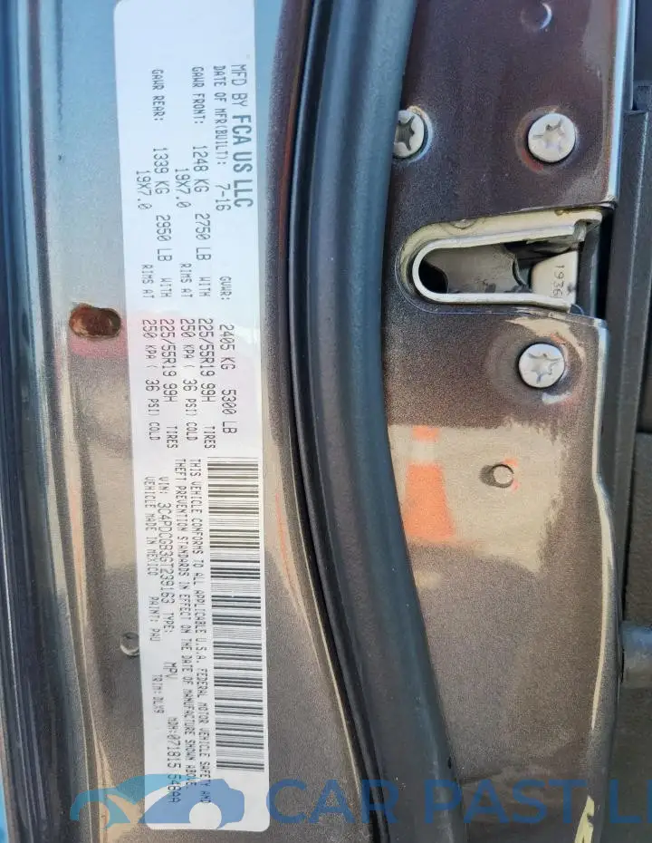 3C4PDCGB3GT239163# 14