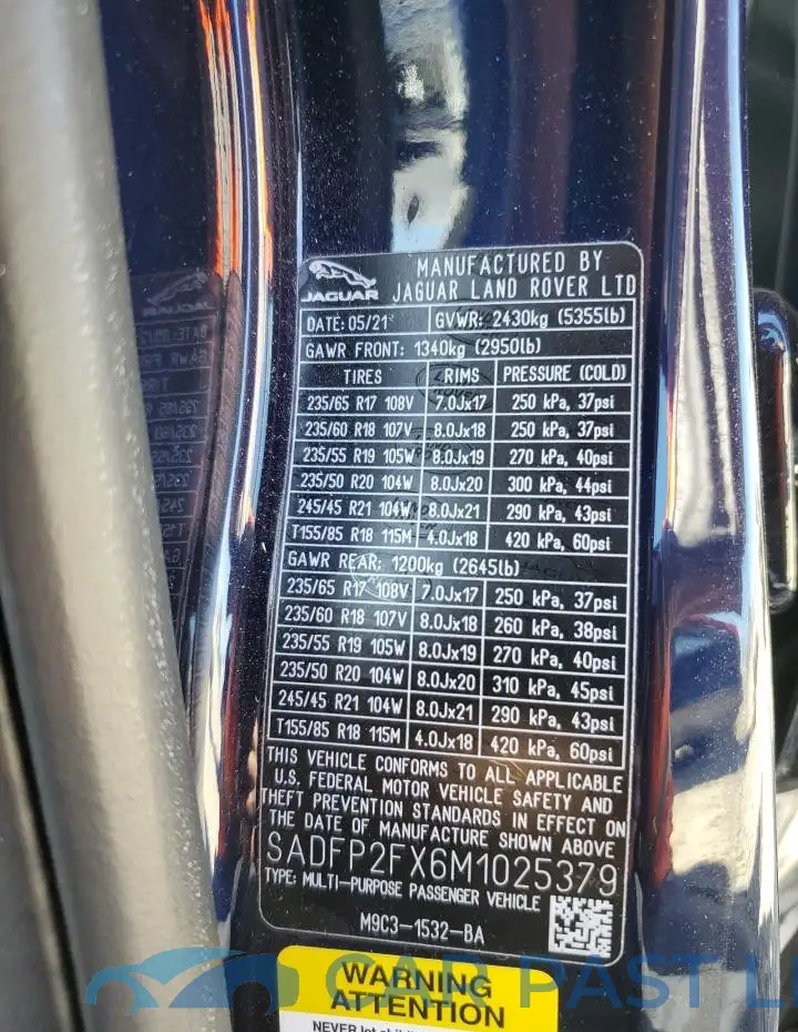 SADFP2FX6M1025379# 13
