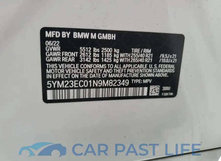 5YM23EC01N9M82349# 13