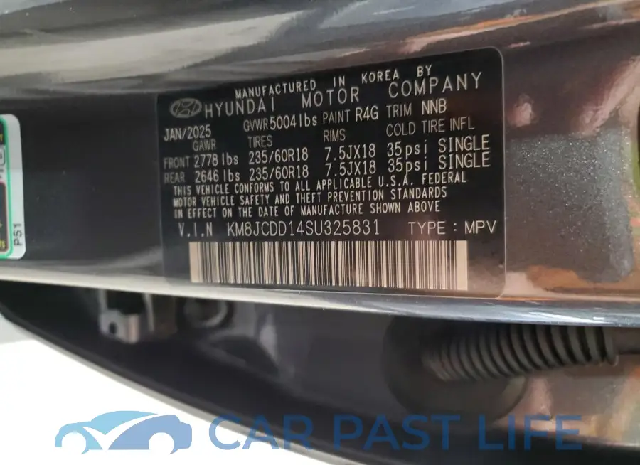 KM8JCDD14SU325831# 14