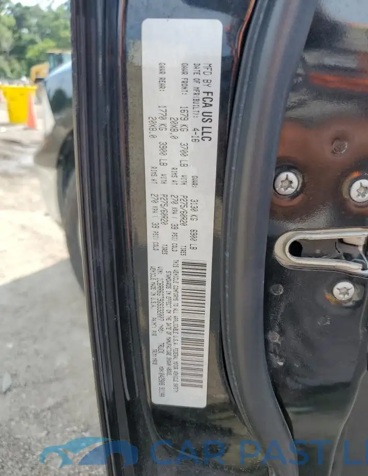 1C6RR6GT9GS332007# 12