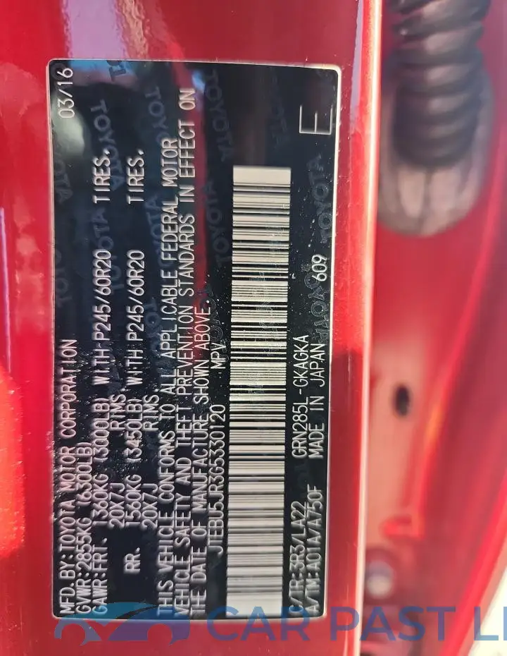 JTEBU5JR3G5330120# 13